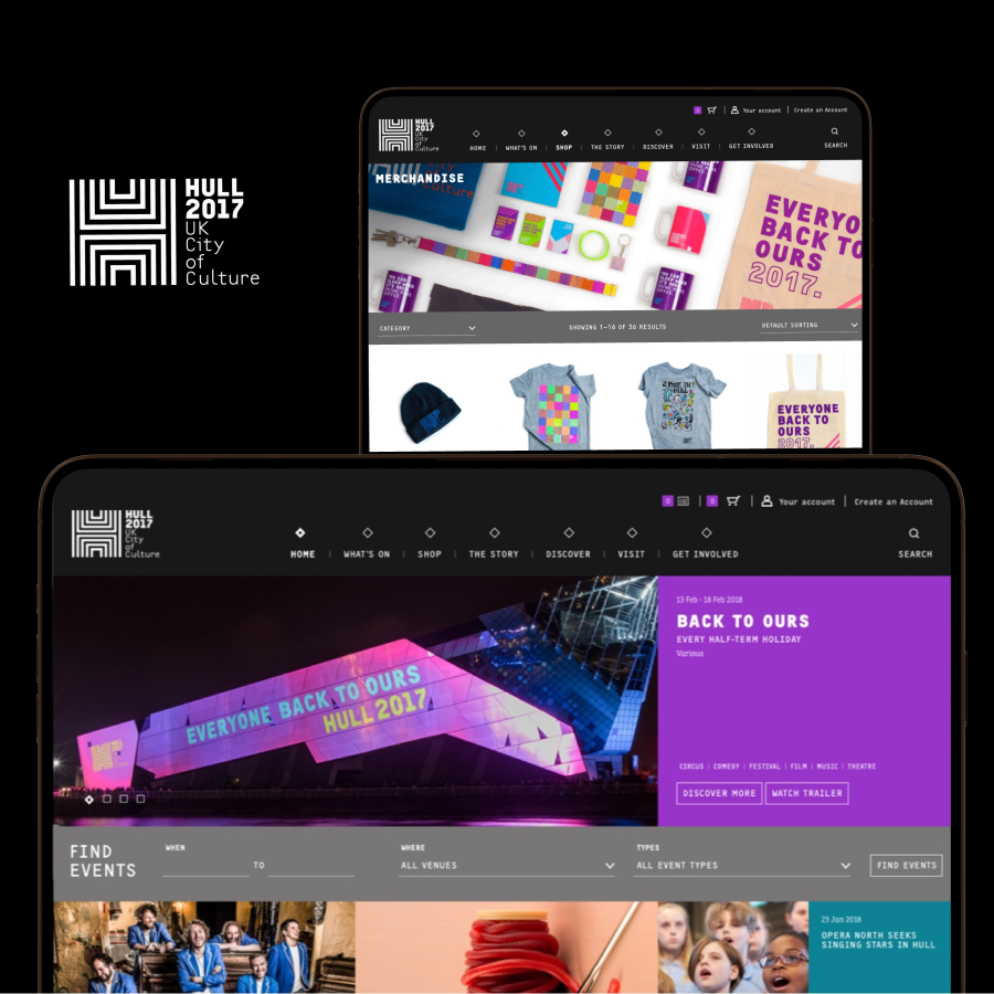 Hull UK City of Culture digital experience